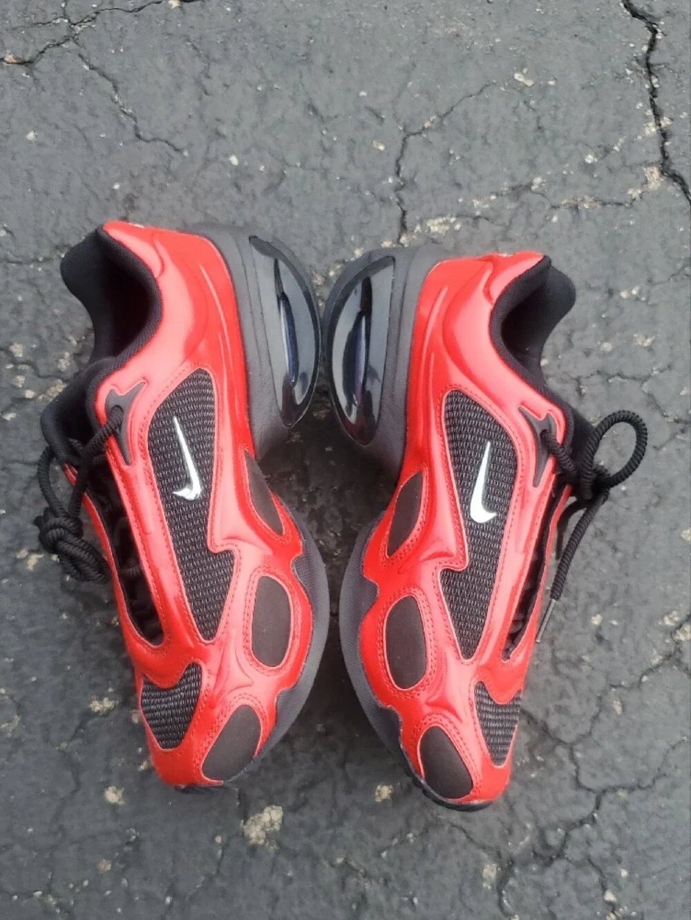 Nike Air Max Muse FV1920-603 Women's Size 6 Red Black Running Shoes NWOB